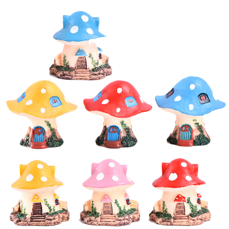 Bonsai Garden World - 1 PC Kawaii Bahçe Mini Mantar