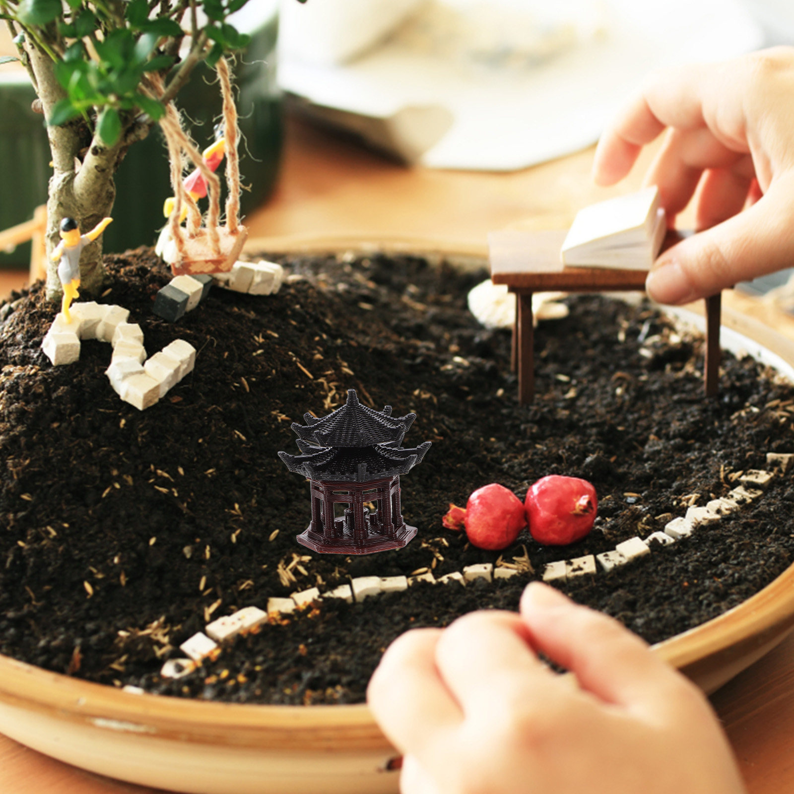 Bonsai Garden Design - Narin Plastik Pavilyon Süsü, Akvaryum, Bonsai,