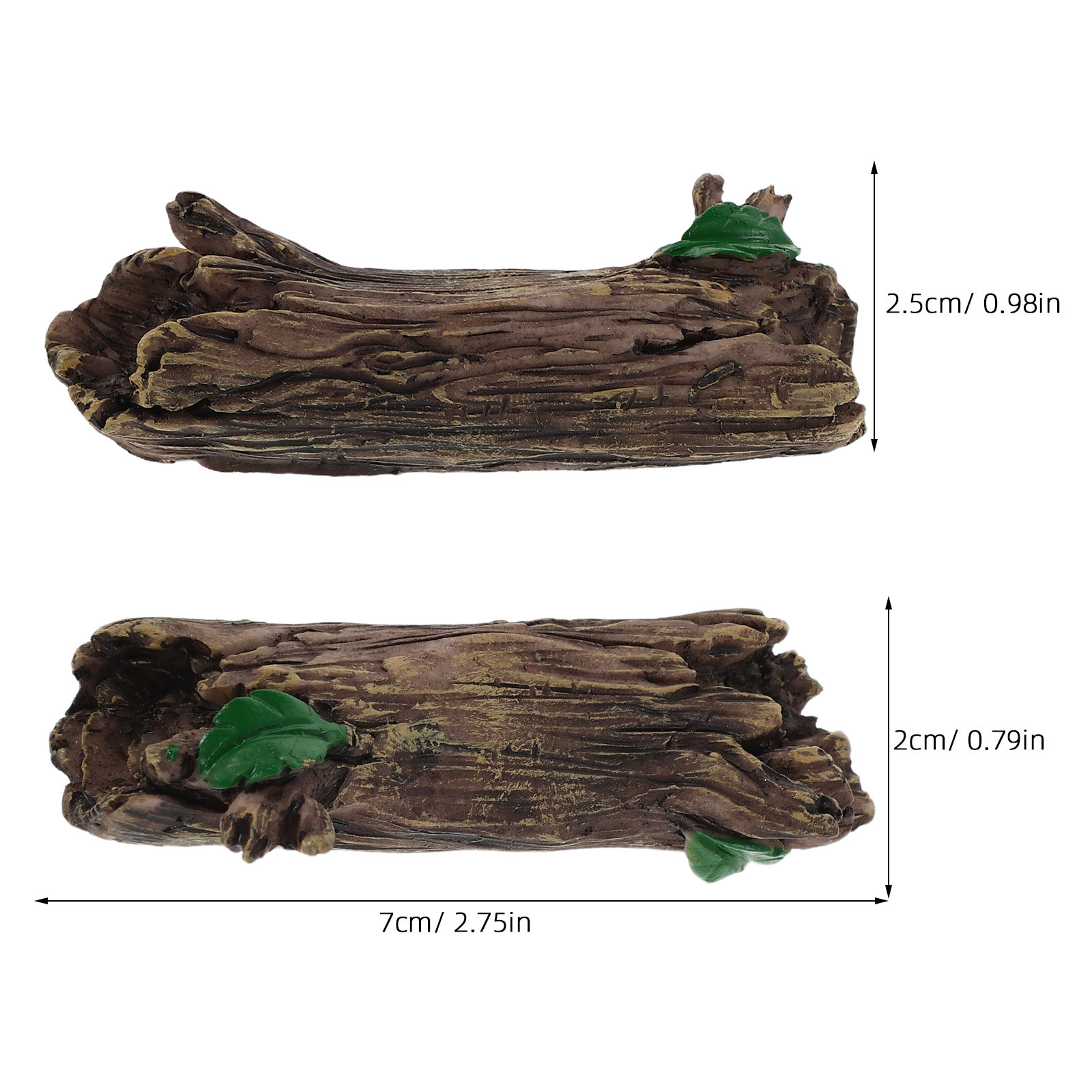 4 Adet Mini Reçine Ağaç Kütüğü - Mini Bonsai Zen Garden incelemesi ve fiyatı