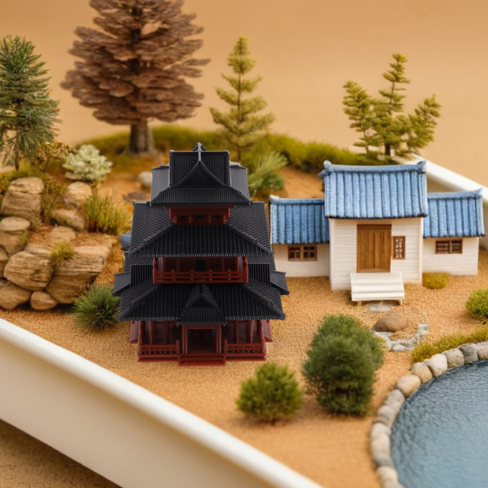 Mini Akvaryum Süsü, Asya Çift  - Mini Bonsai Zen Garden incelemesi ve fiyatı