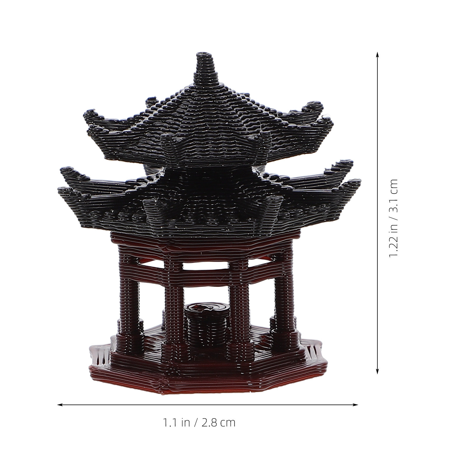 Mini Pavilyon Heykeli, Çin Tar - Mini Bonsai Zen Garden incelemesi ve fiyatı
