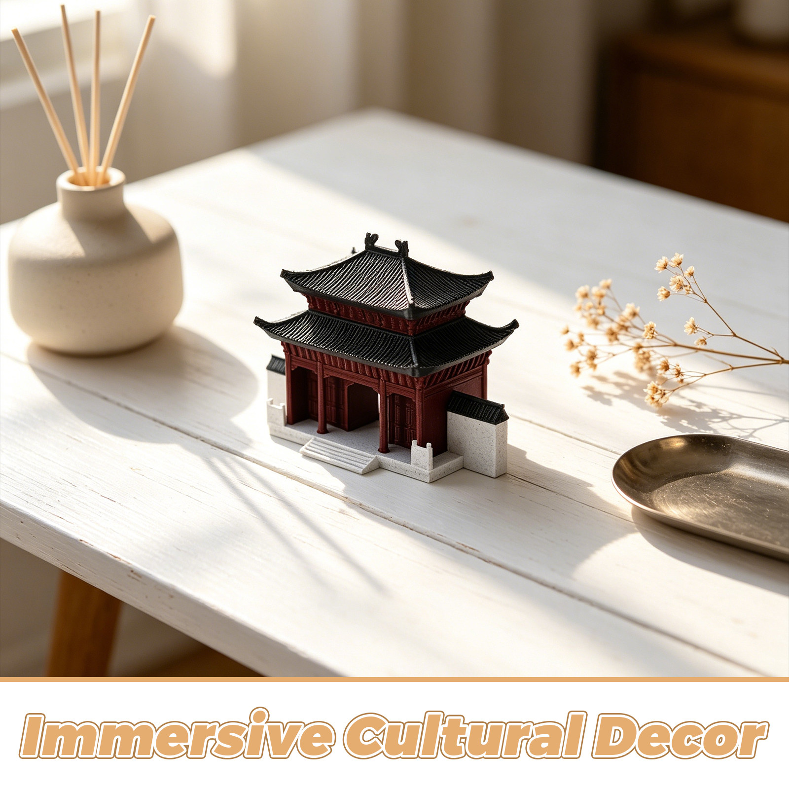 Minik Japon Tarzı Pagoda, Mikr - Mini Bonsai Zen Garden incelemesi ve fiyatı