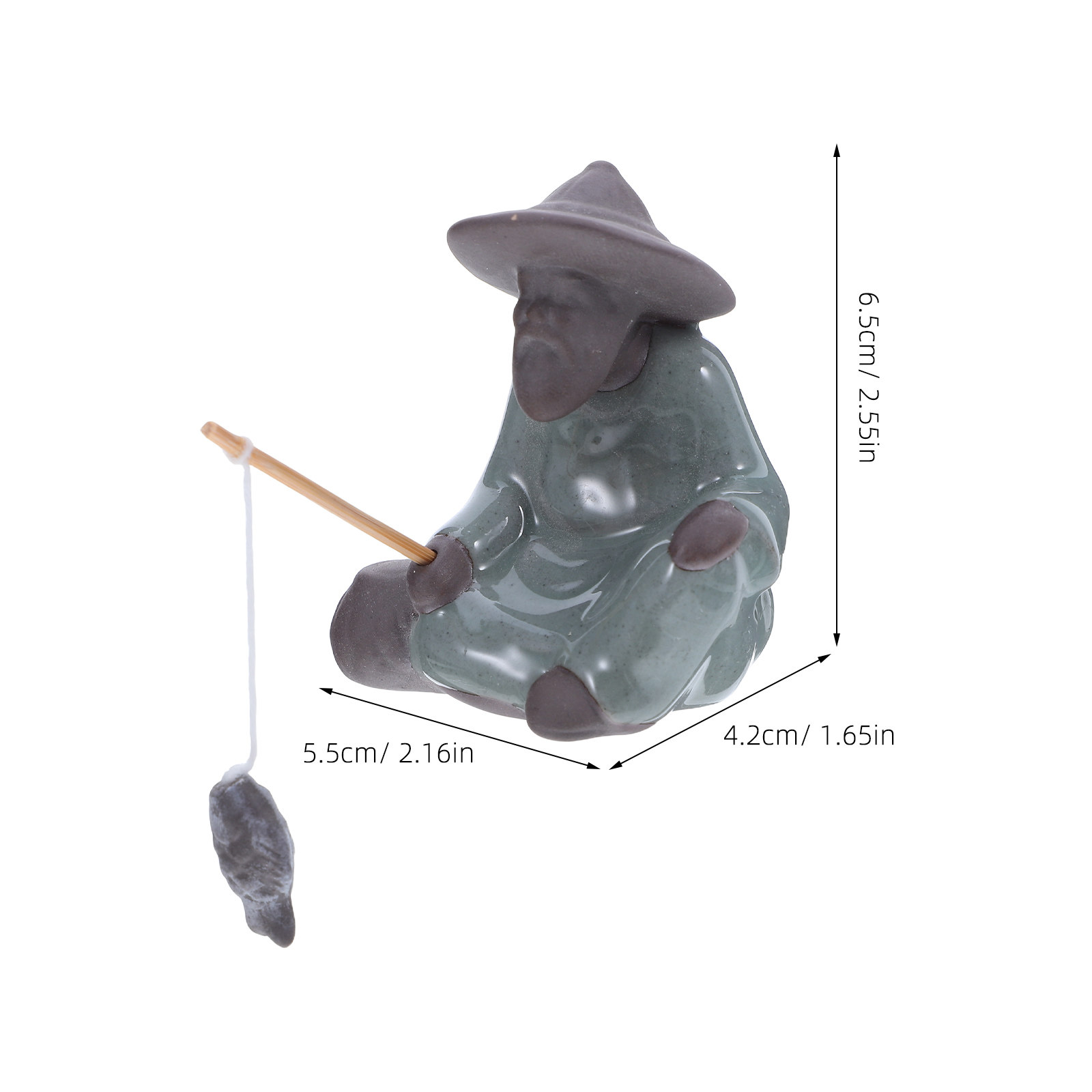 Mini Balıkçı Seramik Çin Bahçe - Mini Bonsai Zen Garden incelemesi ve fiyatı