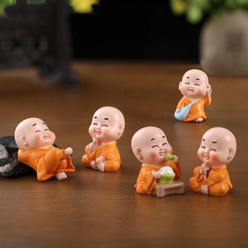 1 adet Reçine Mini Keşiş Figür - Mini Bonsai Zen Garden incelemesi ve fiyatı